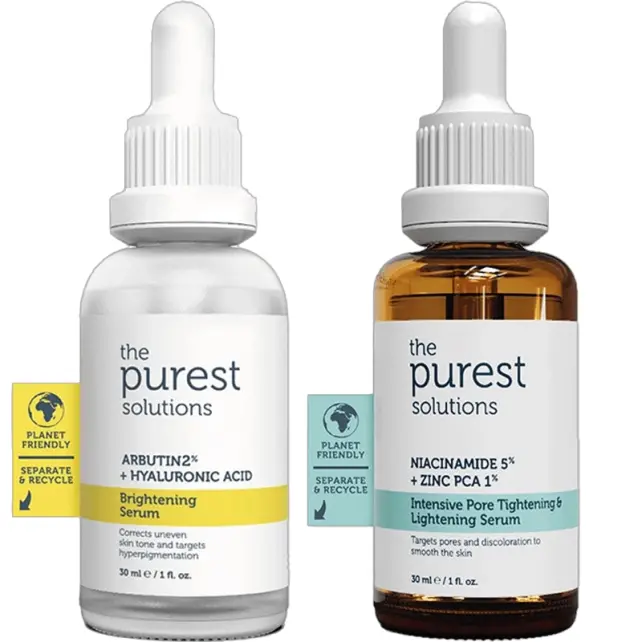 The Purest Solutions Leke Karşıtı ve Cilt Tonu Eşitleyici Etkili Yoğun Bakım Seti - 1