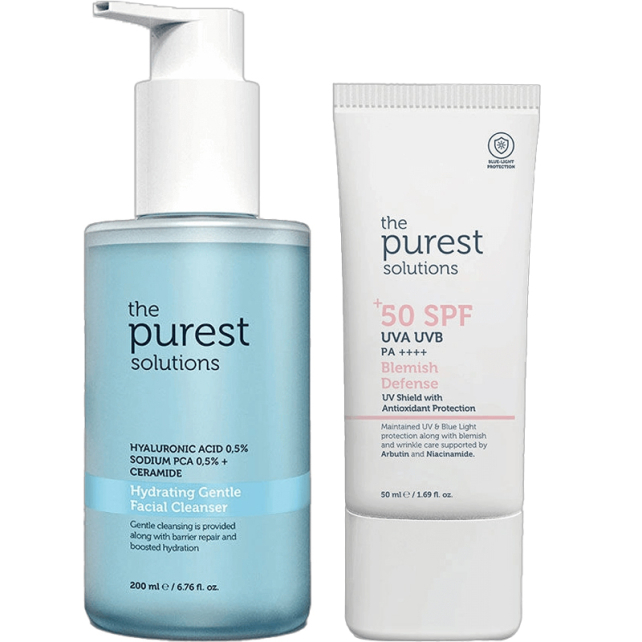 The Purest Solutions Leke Karşıtı ve Onarıcı Etkili Bakım Seti - 1