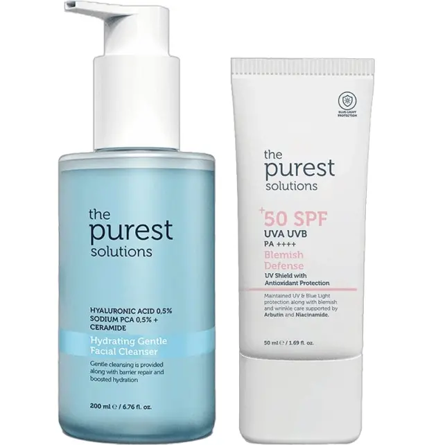 The Purest Solutions Leke Karşıtı ve Onarıcı Etkili Bakım Seti - 1