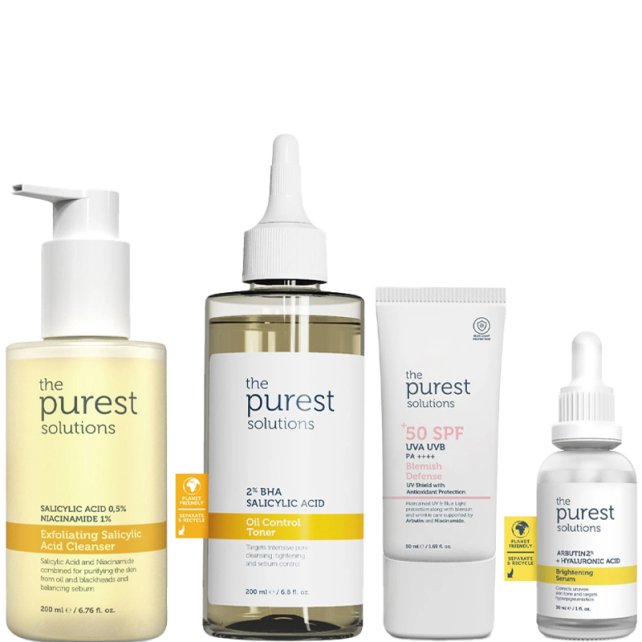 The Purest Solutions Leke Karşıtı ve Ton Eşitleyen Temizleyici Seti - 1