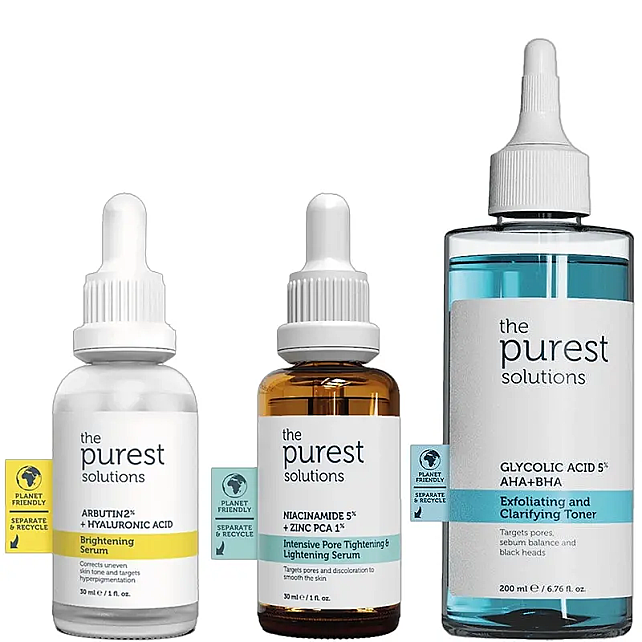 The Purest Solutions Leke ve Gözenek Karşıtı Bakım Seti - 1