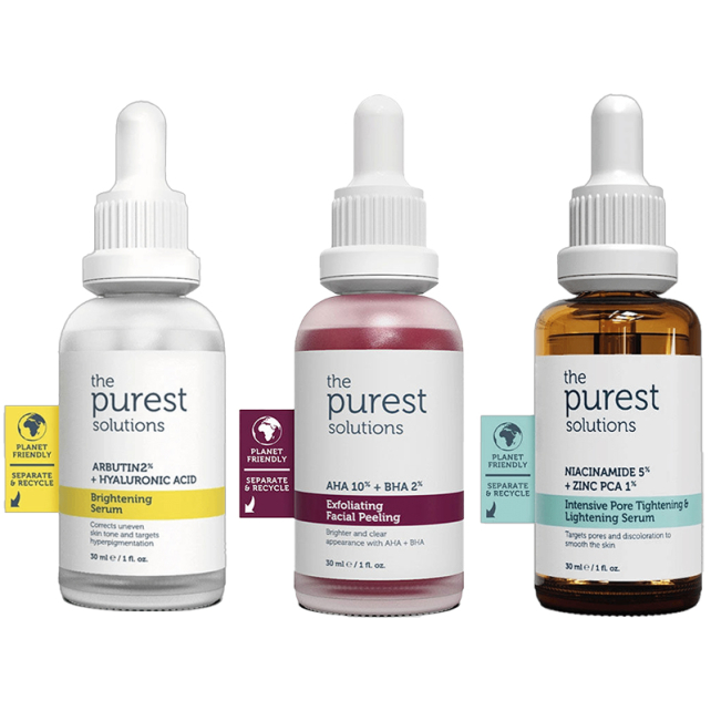 The Purest Solutions Leke ve Sivilce Karşıtı Aydınlatıcı Bakım Seti - 1