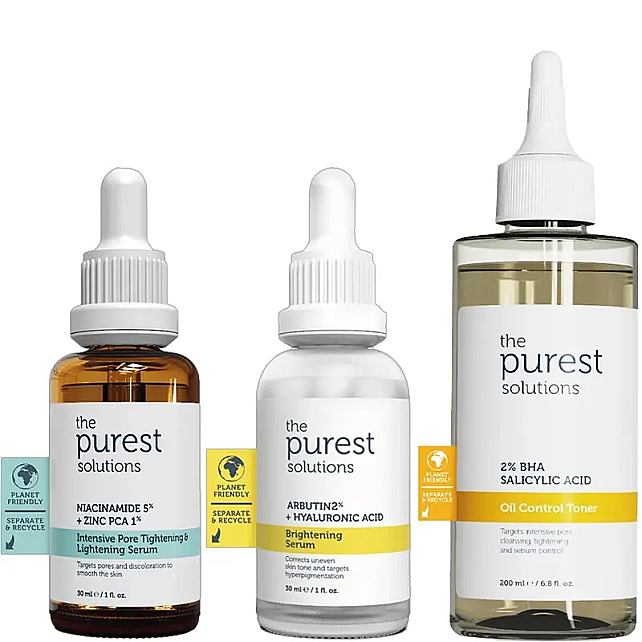 The Purest Solutions Leke ve Siyah Nokta Karşıtı Güçlendirici Bakım Seti - 1