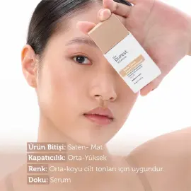 The Purest Solutions Matte Touch SPF 50+ Matlaştırıcı Serum Fondöten No: 200 Medium To Dark 30ml - 3