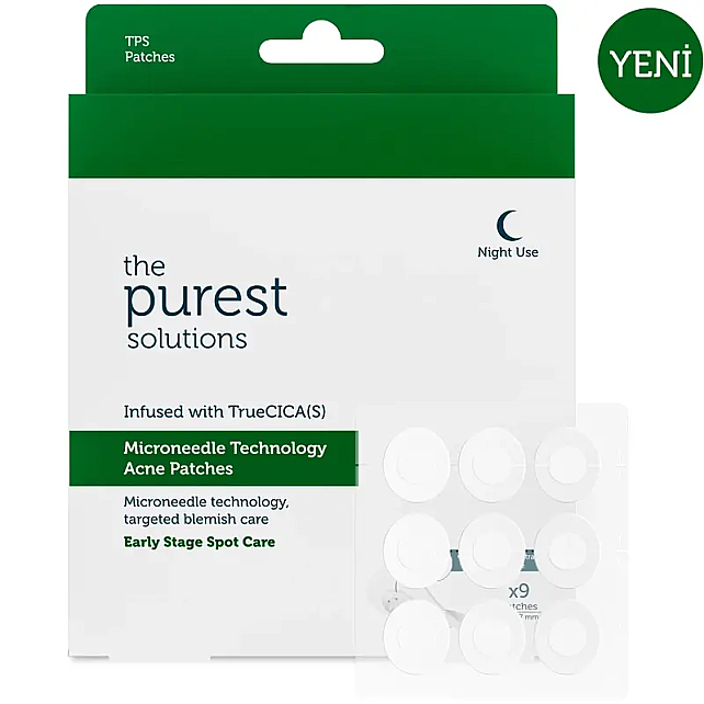The Purest Solutions Microneedle Technology Acne Patches - Bakım Bandı