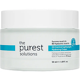 The Purest Solutions Oil Control Cream - Sebum Dengeleyici Günlük Nemlendirici Krem 50ml - The Purest Solutions
