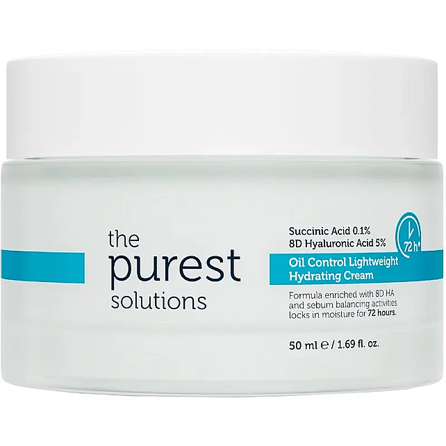 The Purest Solutions Oil Control Cream - Sebum Dengeleyici Günlük Nemlendirici Krem 50ml - 1