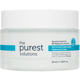 The Purest Solutions Oil Control Cream - Sebum Dengeleyici Günlük Nemlendirici Krem 50ml - The Purest Solutions