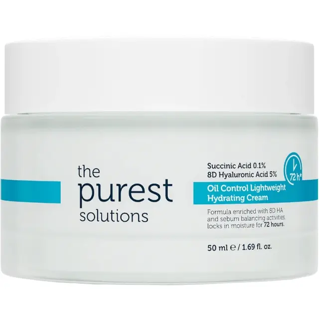 The Purest Solutions Oil Control Cream - Sebum Dengeleyici Günlük Nemlendirici Krem 50ml - 1