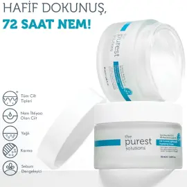 The Purest Solutions Oil Control Cream - Sebum Dengeleyici Günlük Nemlendirici Krem 50ml - 3