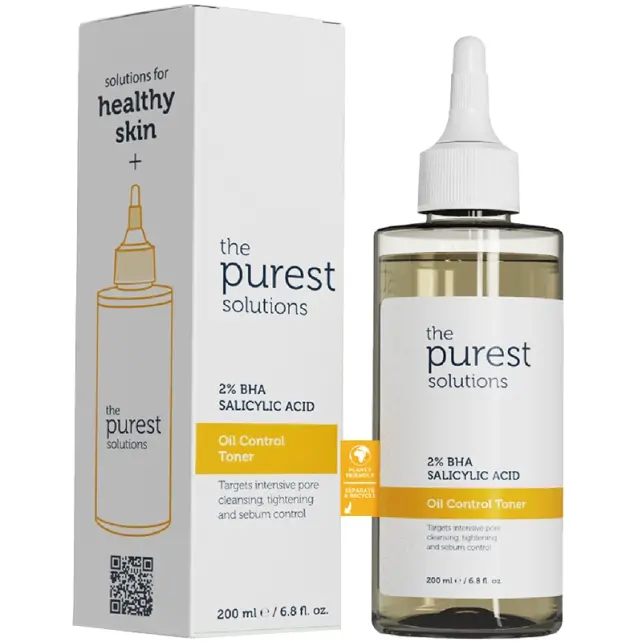The Purest Solutions Oil Control Toner - Yağlı Ciltler için Tonik 200ml - 2
