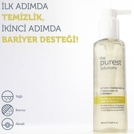 The Purest Solutions Prufying Oil Cleanser With Postbiotics - Cilt Temizleme Yağı 150ml - 4
