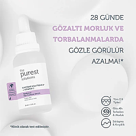 The Purest Solutions Radiance Eye Contour - Göz Çevresi Bakım Serumu 30ml - 5