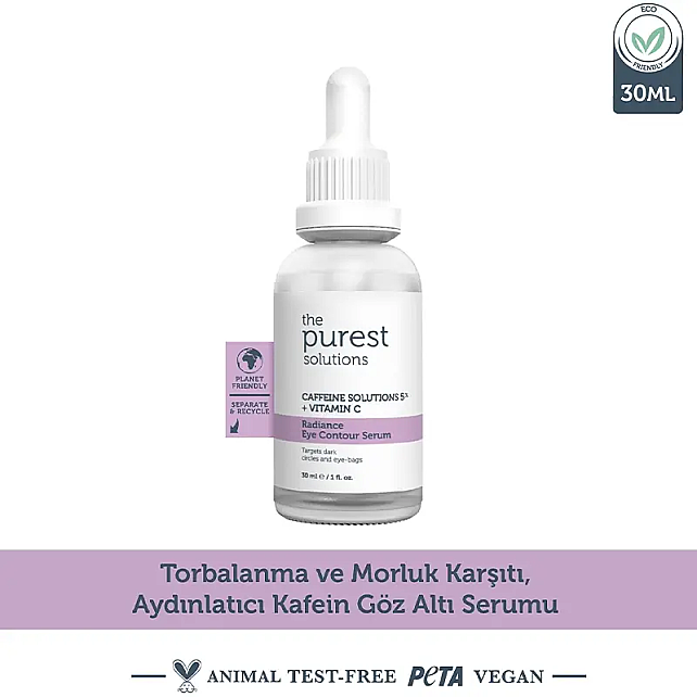 The Purest Solutions Radiance Eye Contour - Göz Çevresi Bakım Serumu 30ml - 7
