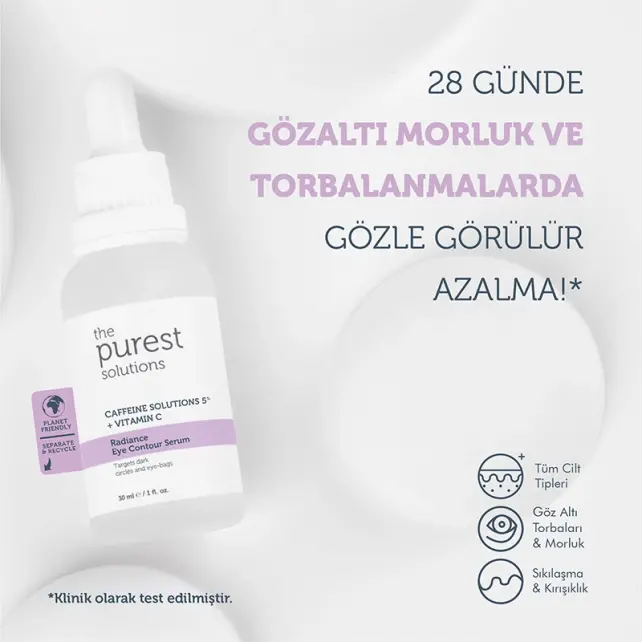 The Purest Solutions Radiance Eye Contour - Göz Çevresi Bakım Serumu 30ml - 5