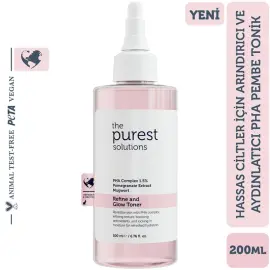The Purest Solutions Refine And Glow Toner - Arındırcı ve Aydınlatıcı Tonik 200ml - 4