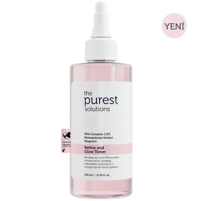 The Purest Solutions Refine And Glow Toner - Arındırıcı ve Aydınlatıcı Tonik 200ml - 1