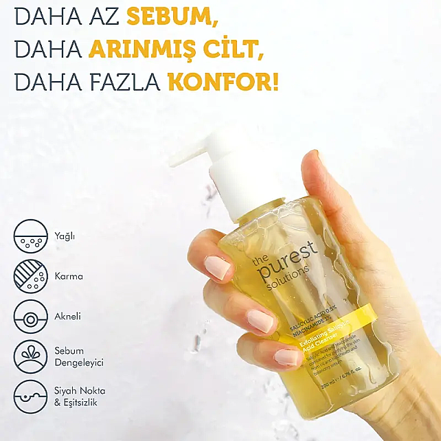 The Purest Solutions Sebum Dengeleme Etkili Cilt Temizleme Seti - 7
