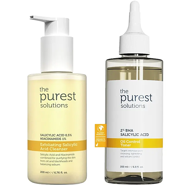 The Purest Solutions Sebum Dengeleme Etkili Cilt Temizleme Seti - 1