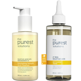 The Purest Solutions Sebum Dengeleme Etkili Cilt Temizleme Seti - The Purest Solutions