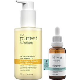 The Purest Solutions Sebum Dengeleyici ve Bariyer Güçlendirici Cilt Bakım Seti - The Purest Solutions