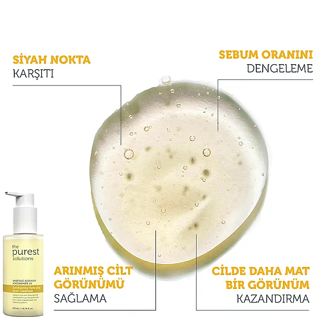 The Purest Solutions Sebum Dengeleyici ve UV Koruma Etkili Bakım Seti - 3