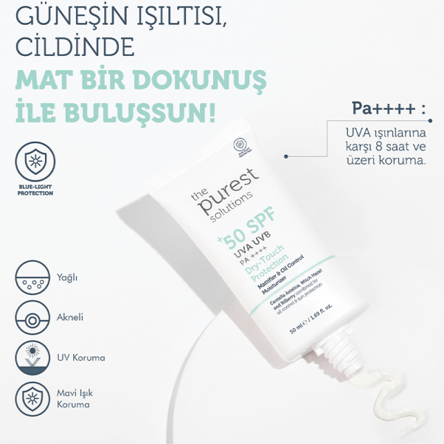 The Purest Solutions Sebum Dengeleyici ve UV Koruma Etkili Bakım Seti - 8