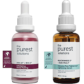 The Purest Solutions Sivilce Siyah Nokta ve Gözenek Karşıtı Bakım Seti - The Purest Solutions