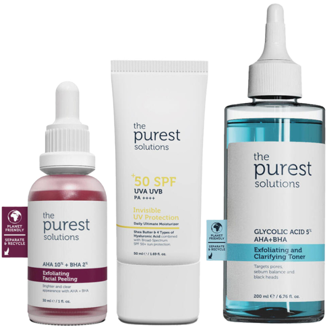 The Purest Solutions Siyah Nokta ve Gözenek Karşıtı Güneş Koruyucu Set - 1