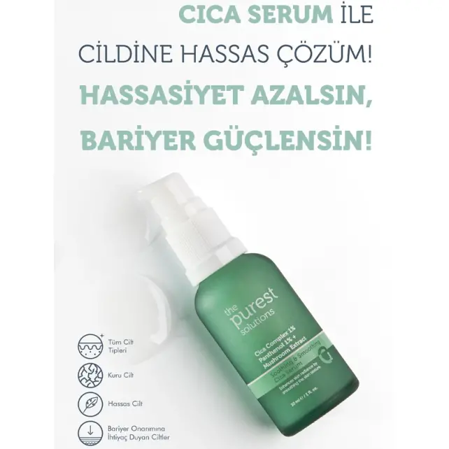 The Purest Solutions Soothing and Smoothing Cica Serum 30ml - 4