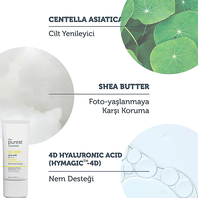 The Purest Solutions SPF 50+ Güneş Koruyuculu Cilt Bakım Seti - 11