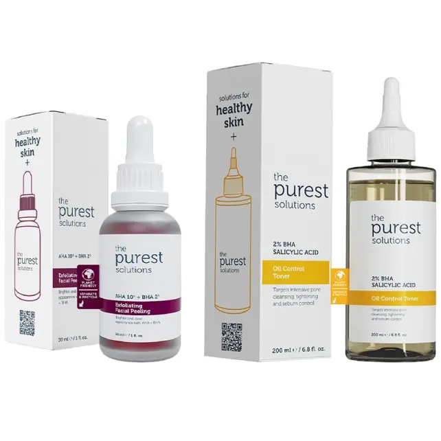 The Purest Solutions The Purest Solutions BHA İçeren Cilt Bakım Seti - 2