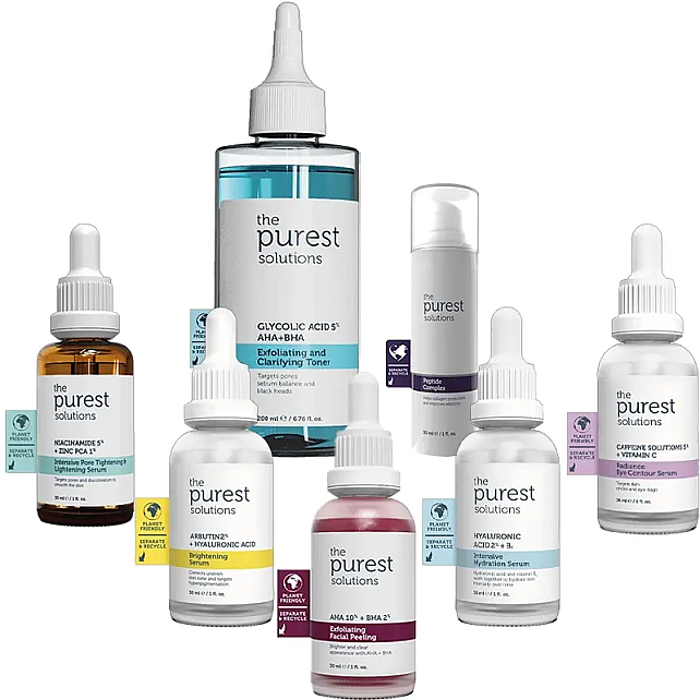 The Purest Solutions Tüm Ürünler Cilt Bakım Seti 7'li - 1