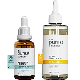 The Purest Solutions Yağlı ve Karma Ciltlere Özel Cilt Bakım Seti - The Purest Solutions