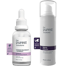 The Purest Solutions Yaşlanma Karşıtı Nemlendirici ve Göz Çevresi Bakım Seti - The Purest Solutions
