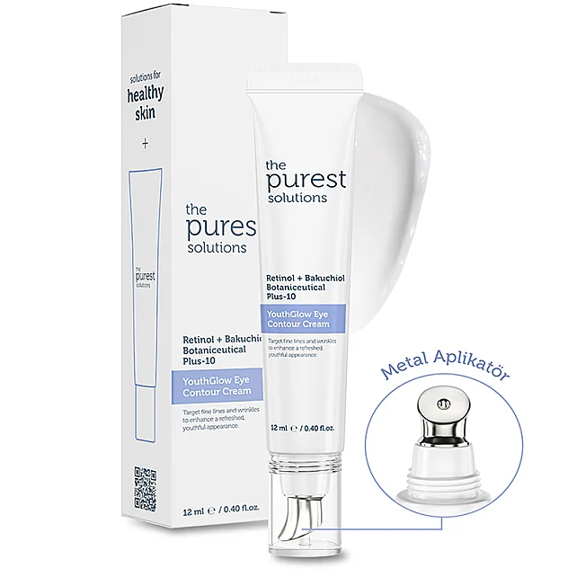 The Purest Solutions YouthGlow Contour Cream - Yaşlanma Karşıtı Göz Çevresi Kremi 12 ml - 2