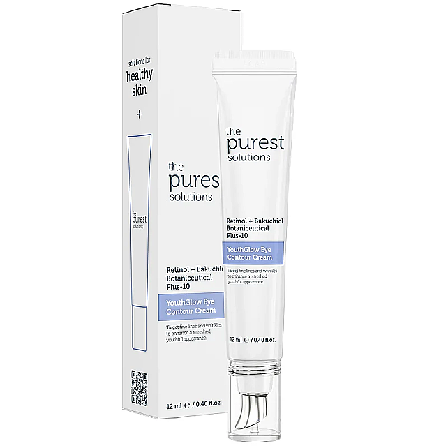 The Purest Solutions YouthGlow Contour Cream - Yaşlanma Karşıtı Göz Çevresi Kremi 12ml - 1
