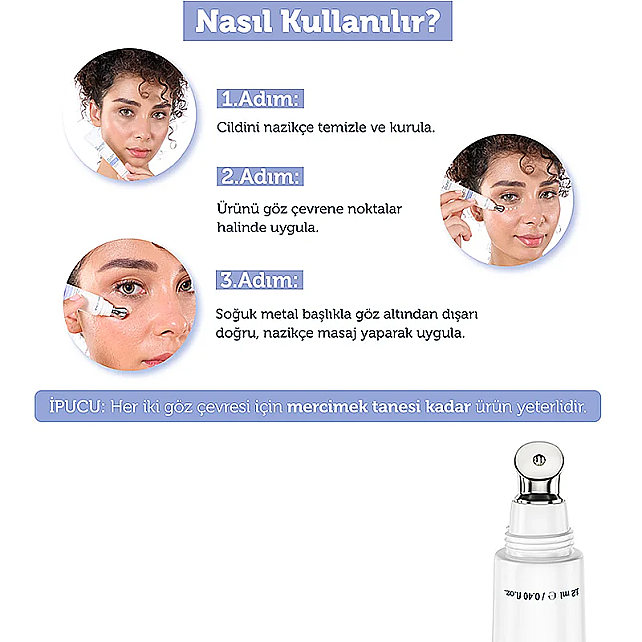 The Purest Solutions YouthGlow Contour Cream - Yaşlanma Karşıtı Göz Çevresi Kremi 12ml - 4