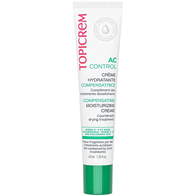 Topicrem Ac Compensating Moisturizing Cream - Yağlı Cilt İçin Krem 40ml - 1