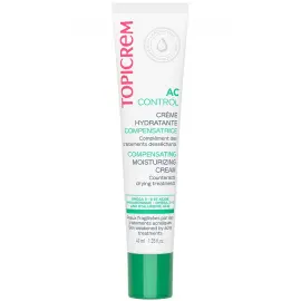 Topicrem Ac Compensating Moisturizing Cream - Yağlı Cilt için Krem 40ml - 1