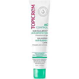 Topicrem AC Control Balancing Anti-Blemish Care - Akne Karşıtı Bakım Kremi 40ml - Topicrem