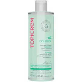 Topicrem AC Control Purifying Micellar Water - Yüz ve Makyaj Temizleyici Misel Su 400ml - Topicrem