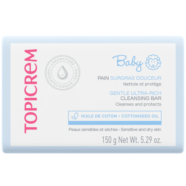 Topicrem Baby Cleansing Bar - Bebekler için Kalıp Temizleyici 150gr - 1