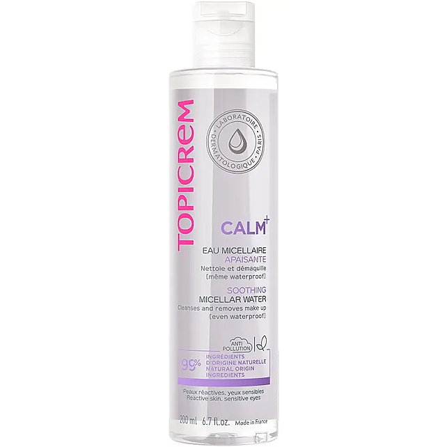 Topicrem Calm+ Soothing Micellar Water - Yatıştırıcı Temizleme Suyu 200ml - 1