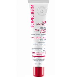 Topicrem Da Emollient Face Cream - Nemlendirici Yüz Kremi 40ml - Topicrem