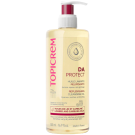 Topicrem Da Protect Replenishing Cleansing Oil - Kuru ve Atopik Ciltler İçin Temizleyici Yağ 500ml - Topicrem