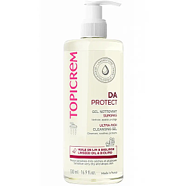 Topicrem DA Ultra Rich Cleansing Gel - Kuru ve Atopik Ciltler İçin Temizleyici Jel 500ml - Topicrem