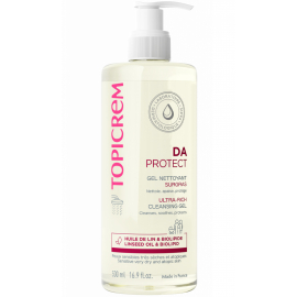Topicrem DA Ultra Rich Cleansing Gel - Kuru ve Atopik Ciltler İçin Temizleyici Jel 500ml - Topicrem
