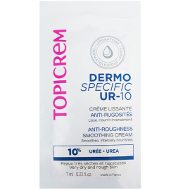 Topicrem Dermo Specific UR-10 AntivRoughness Smoothing Cream - Yatıştırıcı Krem 7ml - Tester