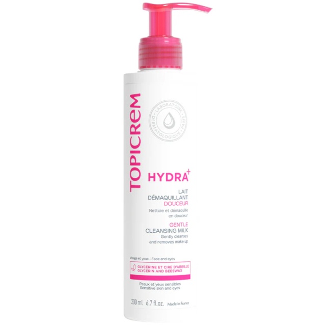 Topicrem Gentle Cleansing Milk Face &Eyes -Makyaj Temizleme Sütü 200ml - 1